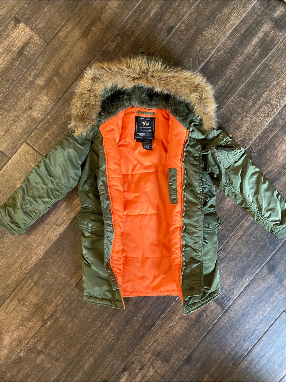 Alpha Industries | YOUTH N-3B PARKA (size XS/6-7Y)